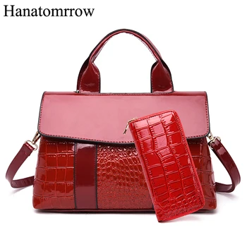 

2020 New Arrival Women Handbags Pu Leather Female Shoulder Bags Ladies Messenger Bags Luxury Elegant Alligator