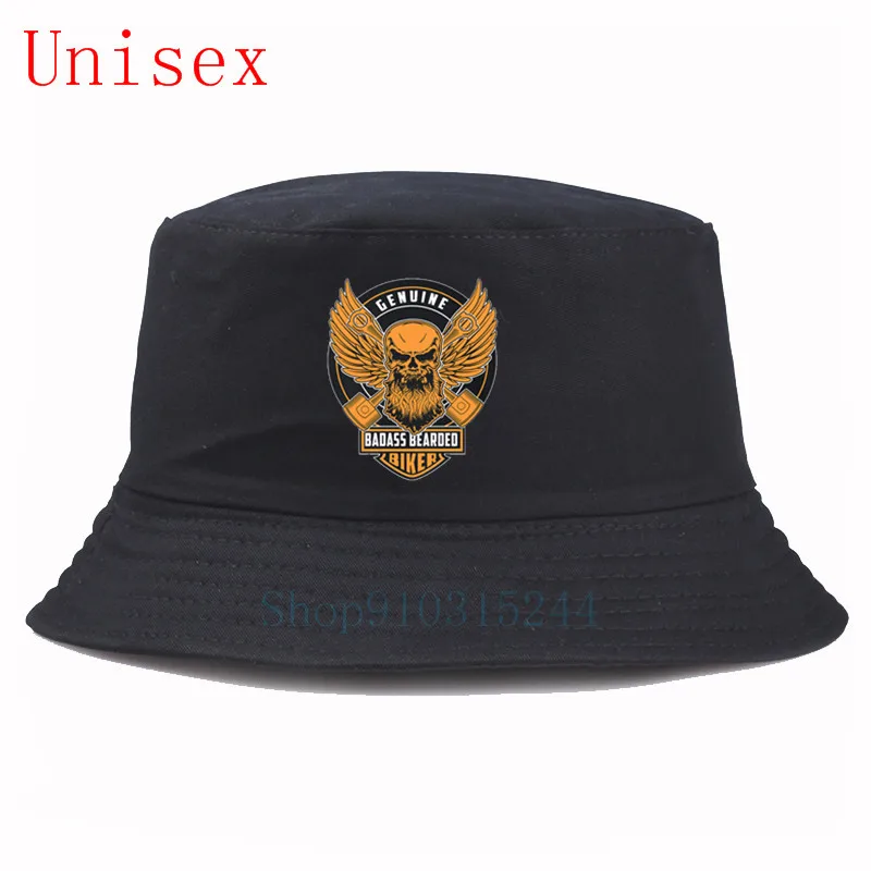 badass bearded genuine biker fisherman hat hip hop panama cap gorro hip