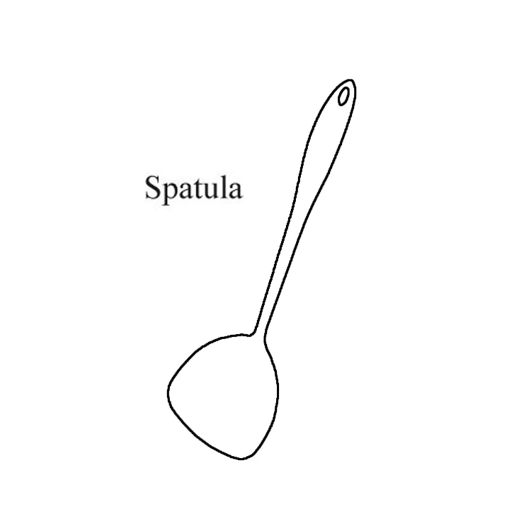 Spatula 1 шт. точечная титановая золотая нержавеющая сталь кухонная посуда кухонная ложка-лопатка кухонная посуда кухонные инструменты лопатка и ковш кухонные принадлежности - Цвет: Spatula