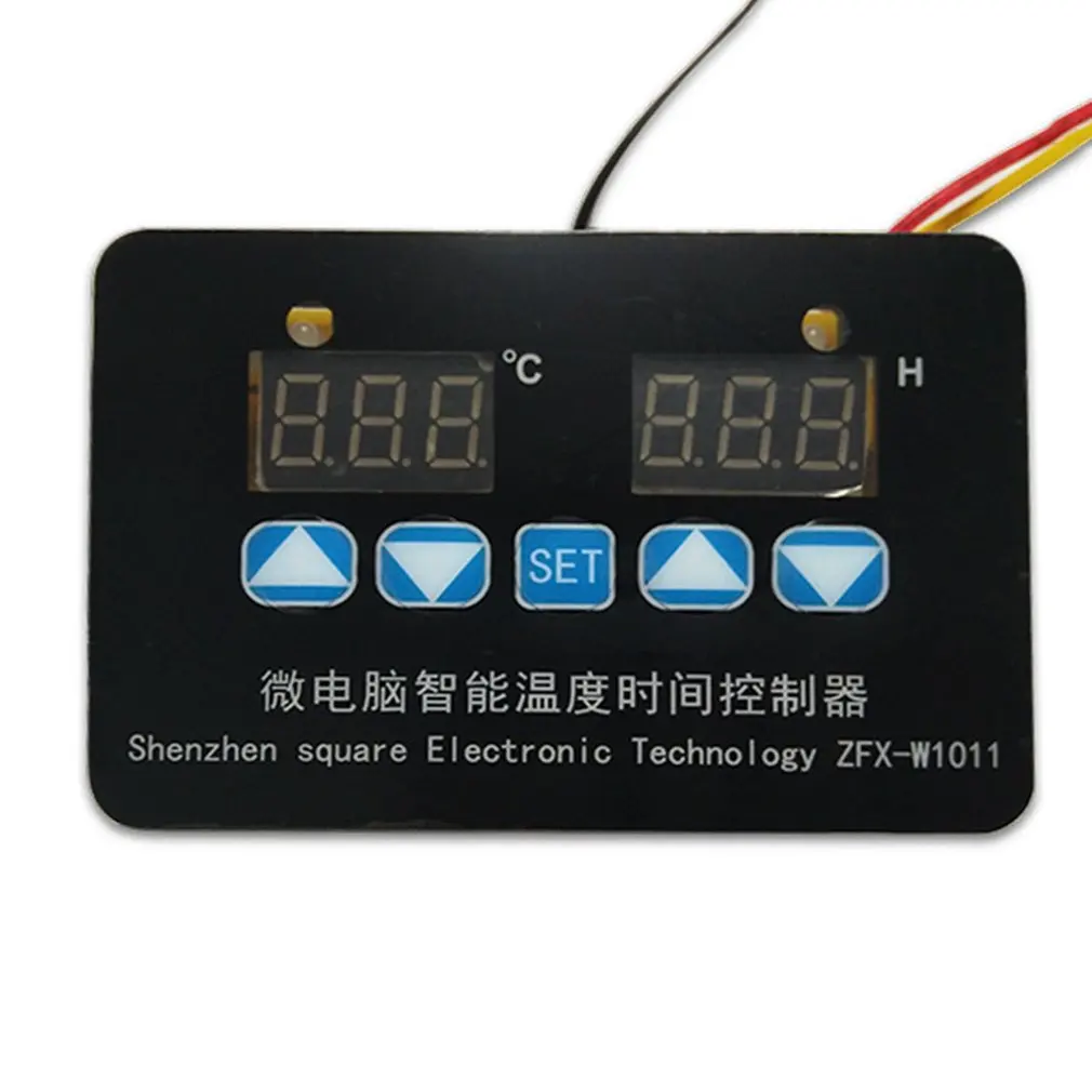 

Digital Temperature Controller Mini Microcomputer Regulator Digital Adjustable Temperature Time Controller ZFX-W1011