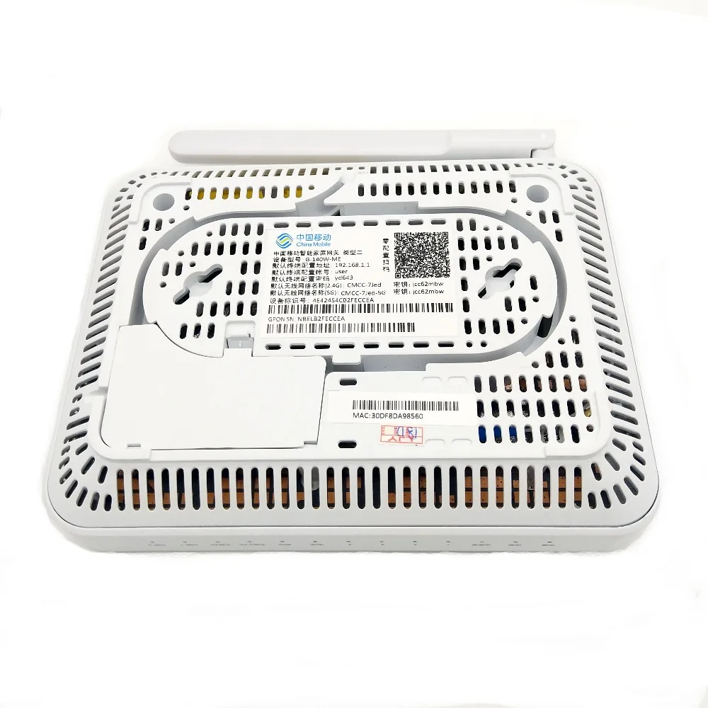 95% новые 3 шт б/у Alcatel Lucent Gpon onu G-140W-ME 4GE+ 1VOICE+ 2USB+ WIFI2.4G& 5G FTTH волоконно-оптическая английская прошивка