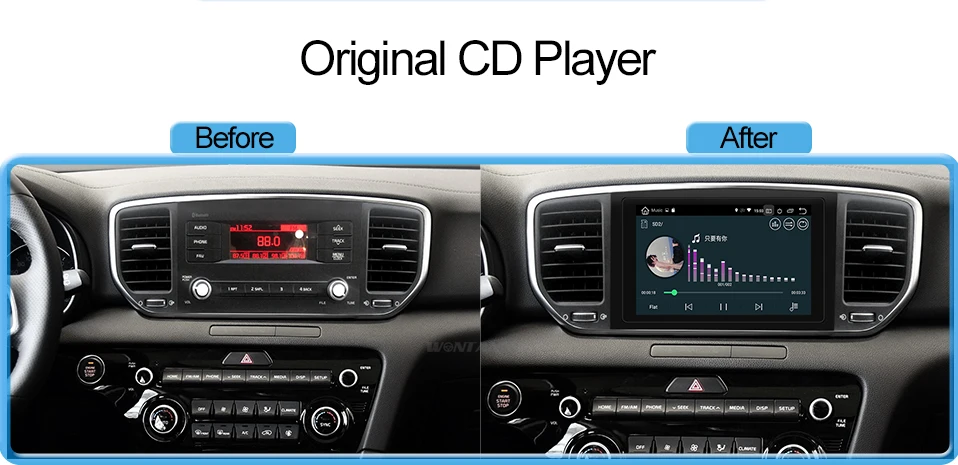 Автомобильный dvd для KIA KX5 с автомагнитолой автомобильный стерео Мультимедийный Плеер навигация медиаплеер gps навигация android 9,0 PX6