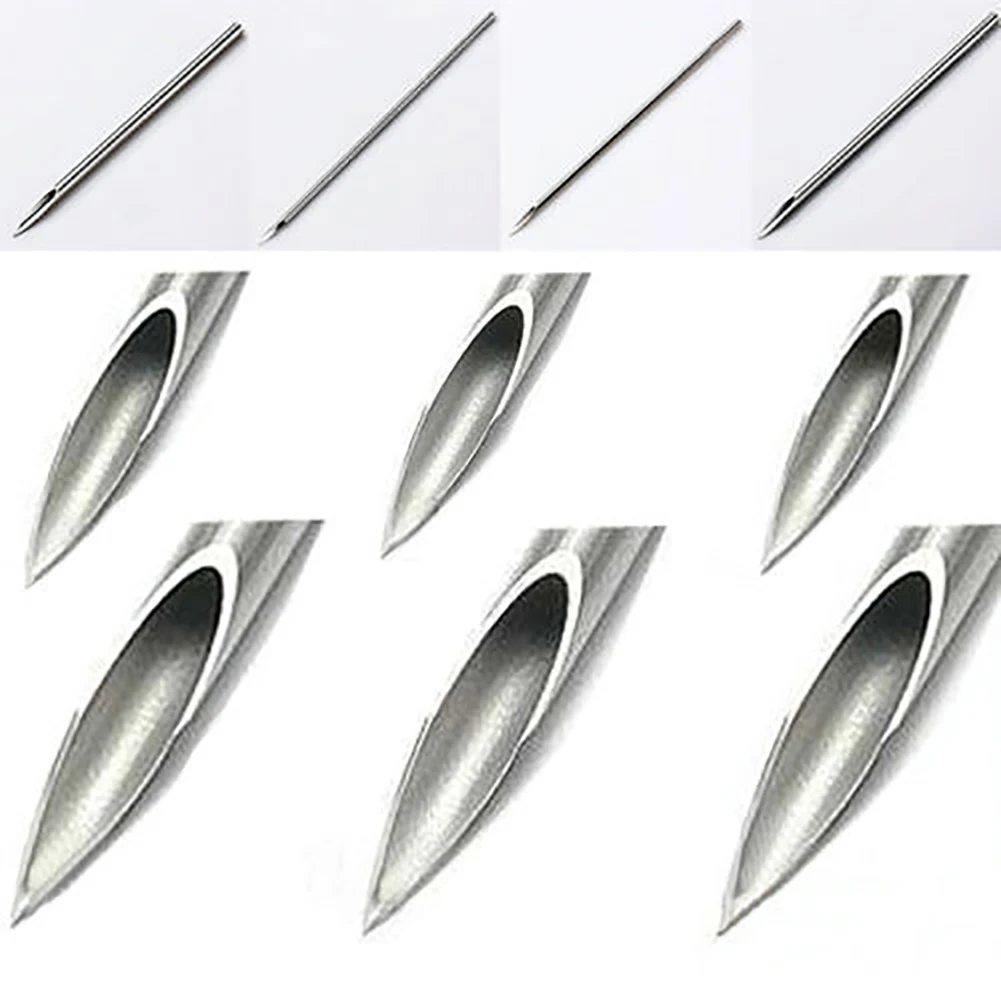 10Pcs Disposable Sterile Body Piercing Needles for Navel Nipple Ear Nose Lip Tattoo Needles makeup 12/14/16/18/20G High Quality