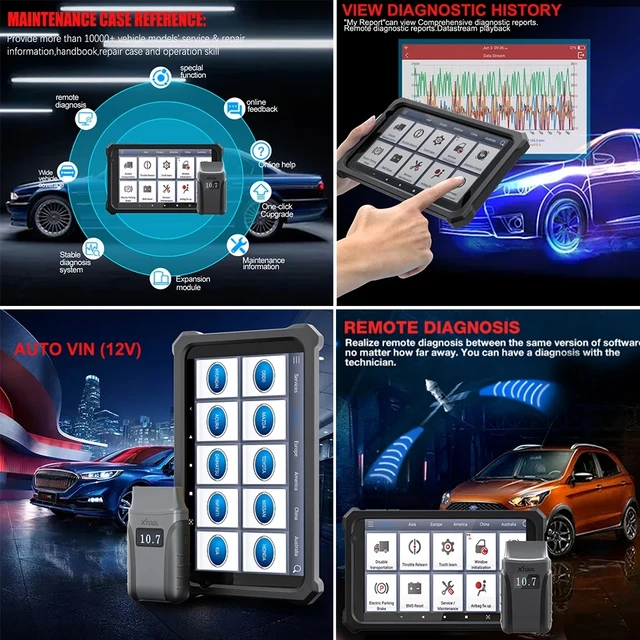 XTOOL Anyscan A30M Full System Diagnostic Tools ABS Airbag Oil EPB DPF