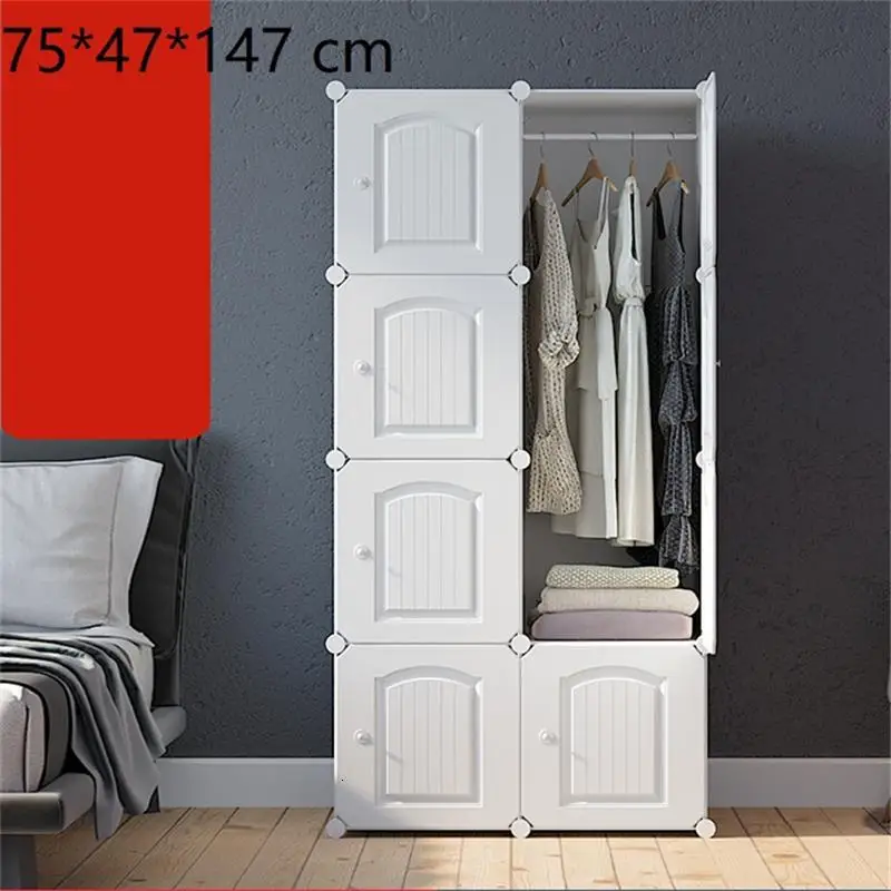 Lozko Armazenamento Armario туалетный Penderie кровать Rangement Kleiderschrank шкаф De Dormitorio Mueble шкаф - Цвет: Version AL