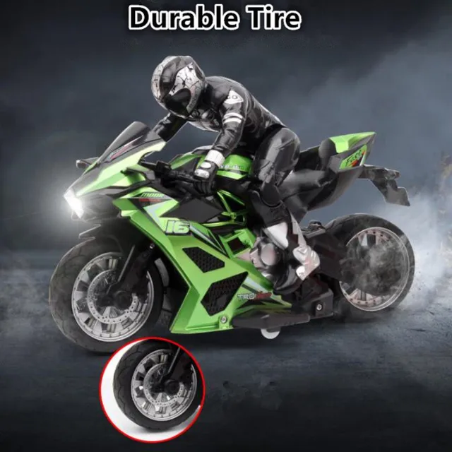 High Speed Remote Control RC Stunt Motorbike 360 degree Rotation drift Car 60mins Drive Racing Motorbike RC Motorcycle Toy model 3