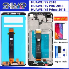 ЖК-дисплей для huawei Y5 prime, сенсорный экран, дигитайзер в сборе с рамкой для huawei Y5 Pro, ЖК-экран