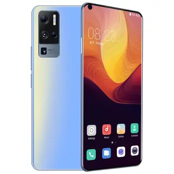 

2020 New X50Pro 10-core 8 + 256G Dual Card Dual Standby6.8Inch Full-screen Ultrabook Mobile Phone 4G Network Fingerprint