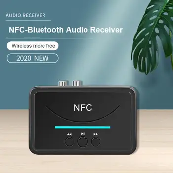 

Wireless NFC Bluetooth 5.0 Audio Receiver 3.5mm Jack RCA HiFi Stereo Audio Adapter For Car TV Speaker Home Audio Tablet Computer