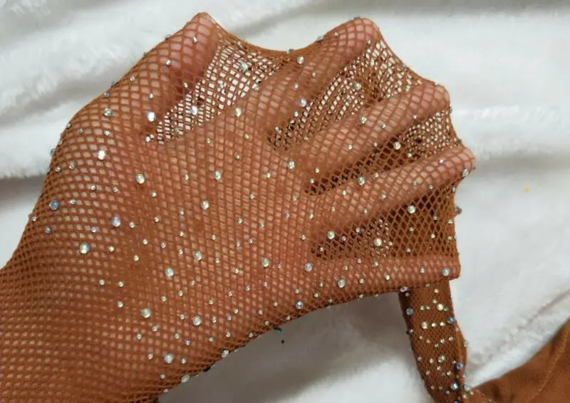 New Kids Baby Girls Rhinestone Fishnet Stockings Children Girl Mesh Pantyhose Hollow Out Tights Girl Stockings
