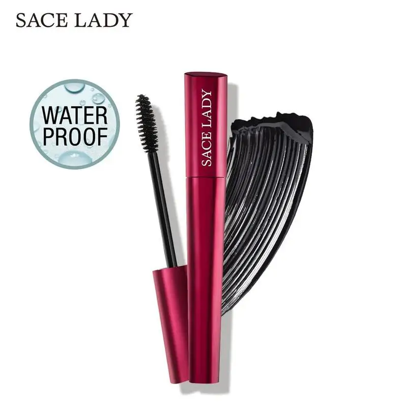 

4D Silk Fiber Lash Mascara For Female Friends Waterproof Long Lasting Black Thick Lengthening Eyelash Extension Mascara Makeup