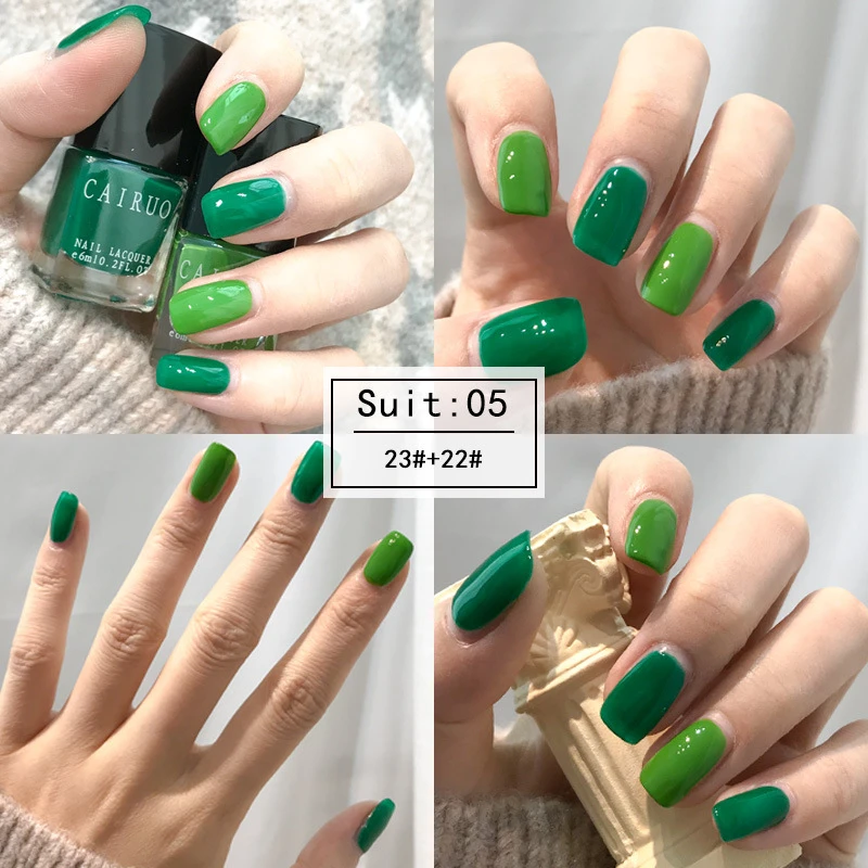 2 Bottles/set Nail Gel Polish Set 6ml Magnetic Stick Quick Dry Chameleon Colors Varnish Art Lacquer Kit For Girl PO006 | Красота и