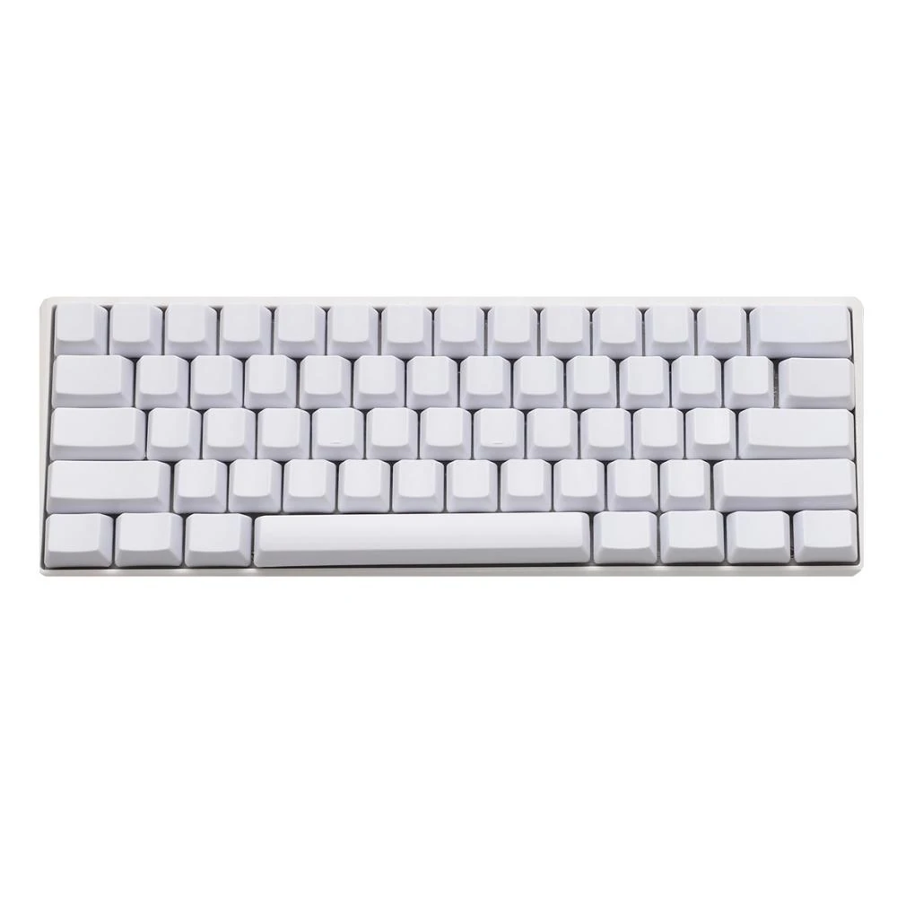 Mxスイッチ用62キーiso61 Ansiキー Oemプロファイル ホワイト ブラック グレー グリーン ブランク 厚いpbt キーキャップのみ Keycaps For Mechanical Keyboard Thick Pbt Keycapsiso Keycaps Aliexpress