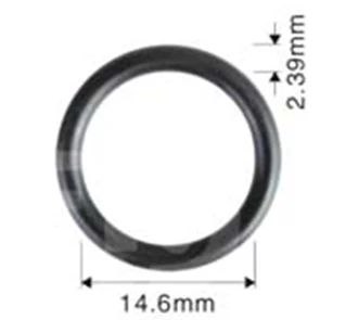 Orings топливного инжектора, 14,6x2,39 мм, 500 шт,, уплотнительные кольца, ремонтные комплекты