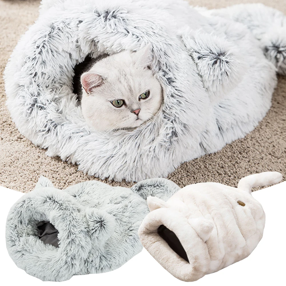 

1PC Autumn and winter pet cat mat deep sleep pet sleeping bag pet pad kennel cat litter warm pet nest