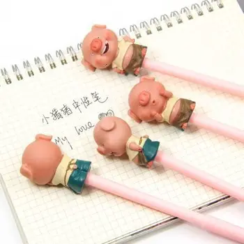

Ellen Brook 1 Piece Kawaii Cute Pig Animals Gel Pen Fashion School Office Supplies Students Gift Awards Accessories Stationery