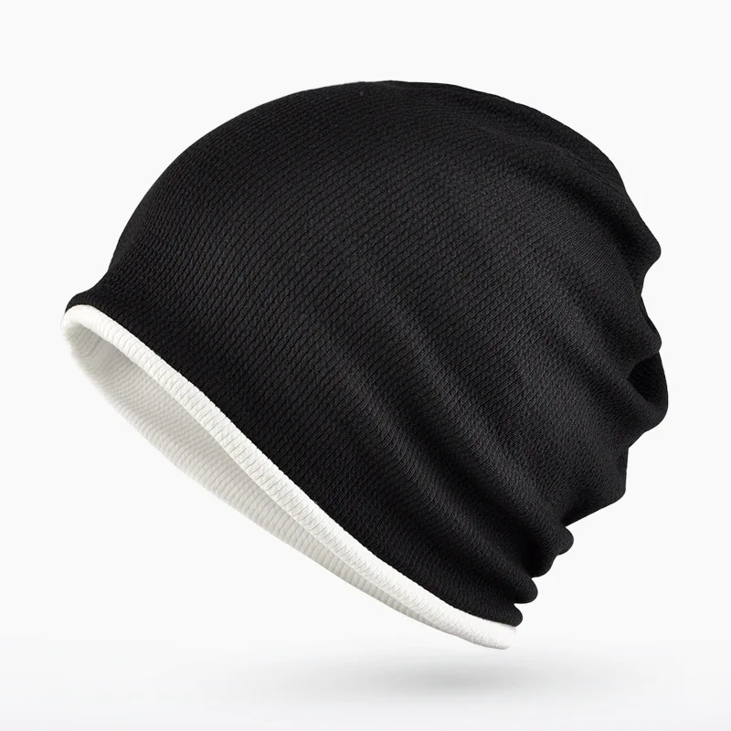 Двухсторонние головные уборы шейный платок Gorros хип хоп капот Повседневный высококачественный бини безрукавка эластичная дышащая шапочка