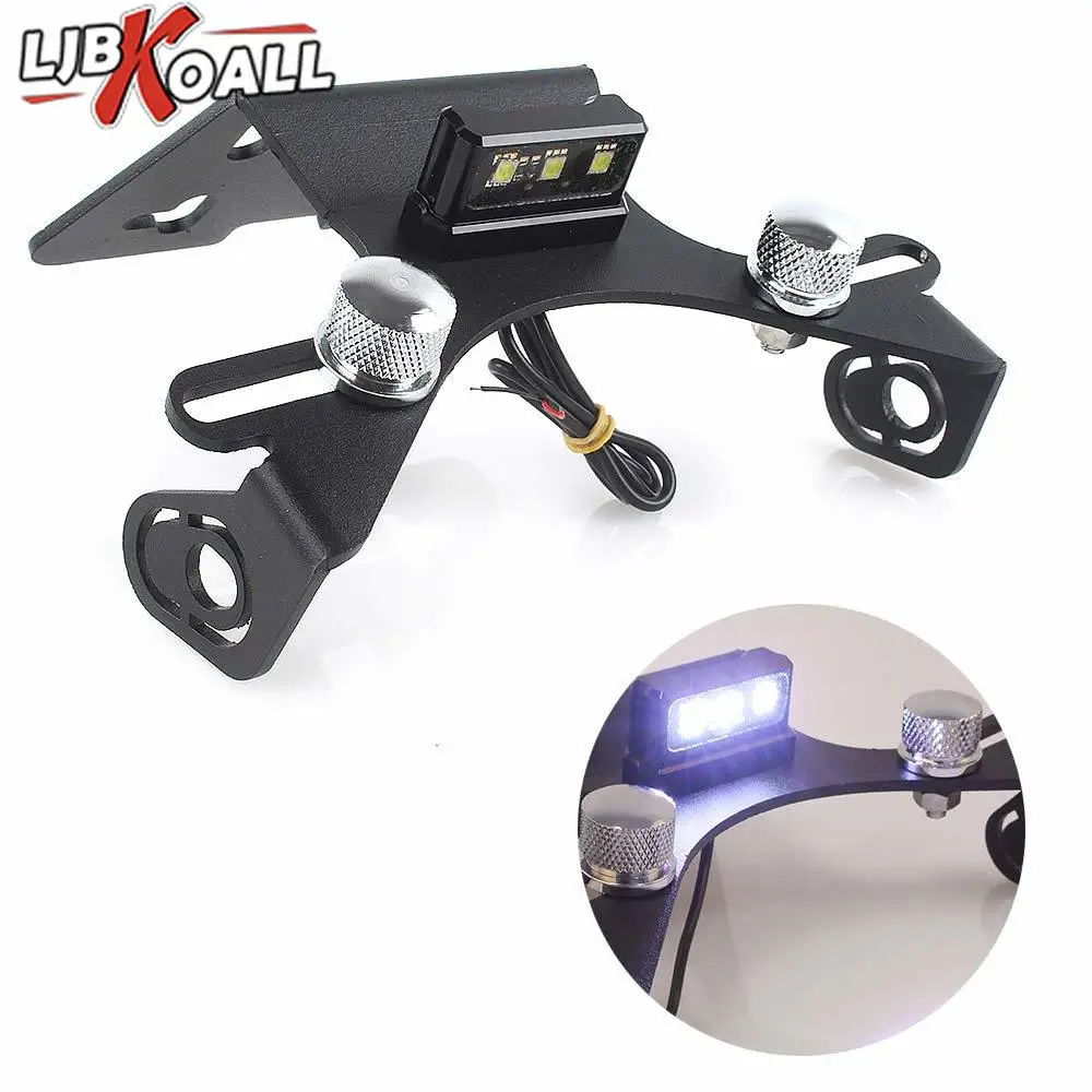 Держатель номерного знака для Kawasaki NINJA 250 300 Z250 Z300 EX250 2013 2014 2015 2016 2017 кронштейн