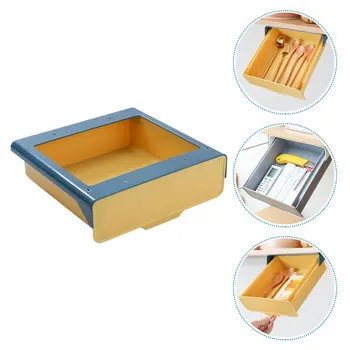 

1pc Drawer Type Box Sundries Box Retractable Box Kitchen Storage Box Practical Cabinet Drawer Storage Box for Hotel Bar Kitchen
