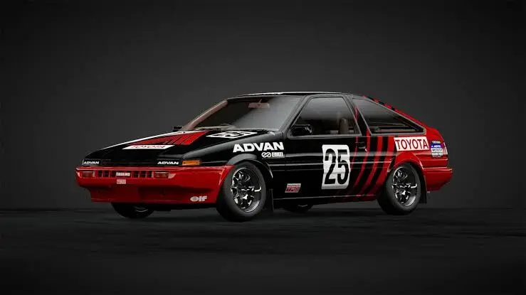 1/10 на дороге AE86 M корпус прозрачный 225 мм для TAMIYA KYOSHO HPI