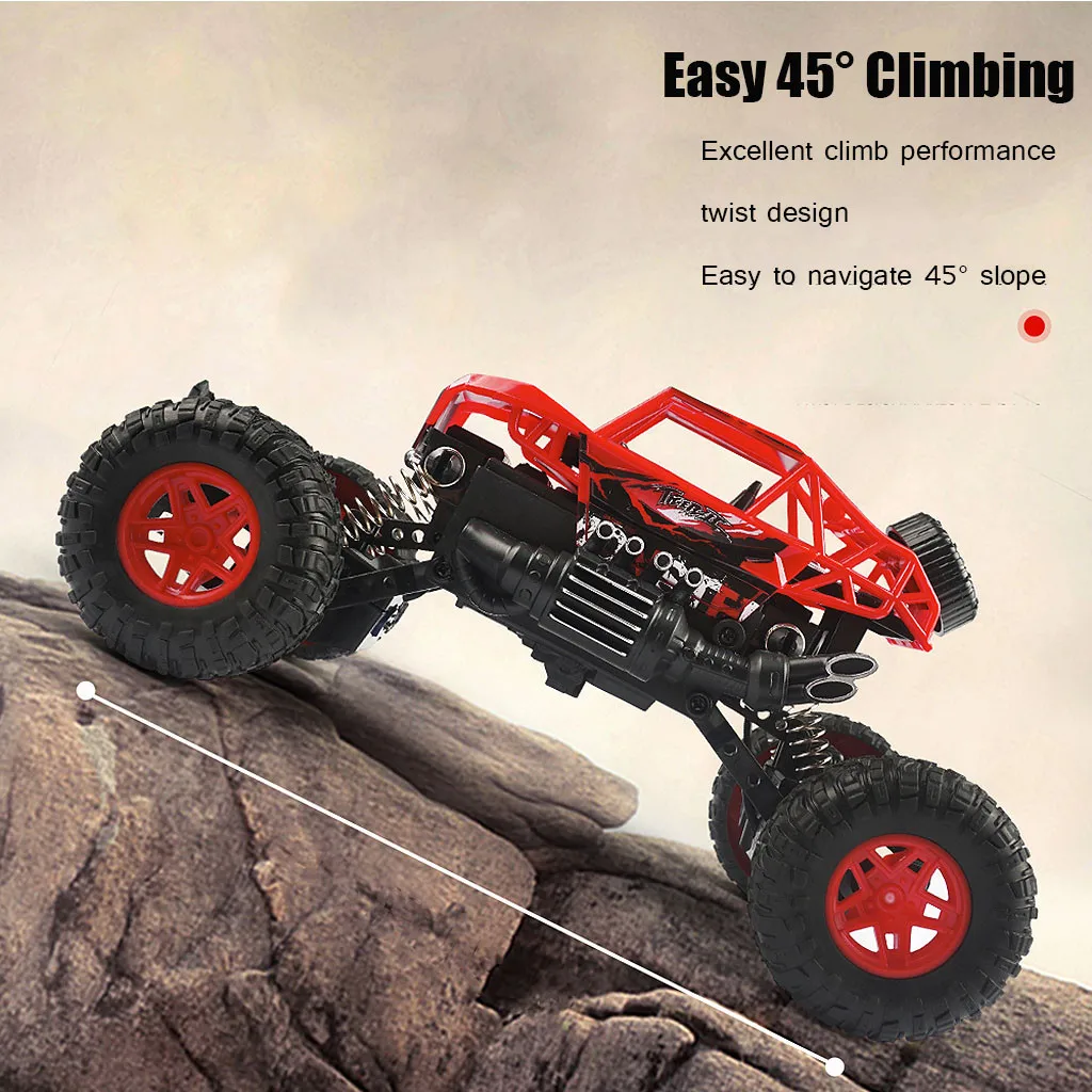 4WD радиоуправляемые машинки 1/18 Масштаб 2,4 ГГц внедорожный водонепроницаемый высокоскоростной автомобиль для детей 2,4 ГГц радиоуправляемые Машинки с дистанционным управлением#1129
