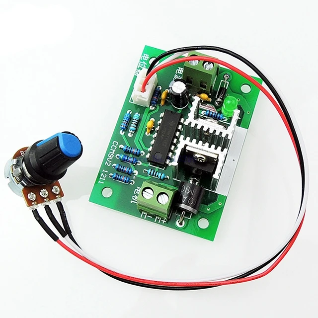 

A5-- DC-DC 12V-24V 3A 120w Motor Speed Controller PWM Speed Governor CCM9 Adjustable Variable Speed unidirectional Switch Contro