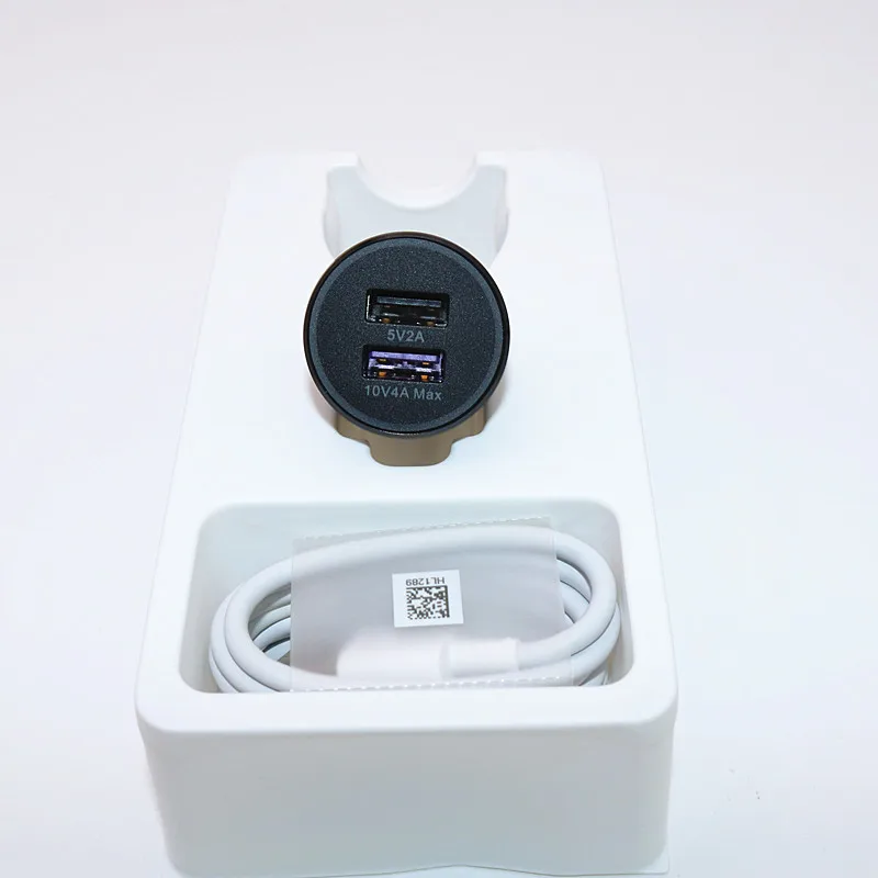 Автомобильное зарядное устройство huawei 10V 4A Max SuperCharge включает кабель type C автомобильное зарядное устройство для huawei mate 20 Pro Honor P20