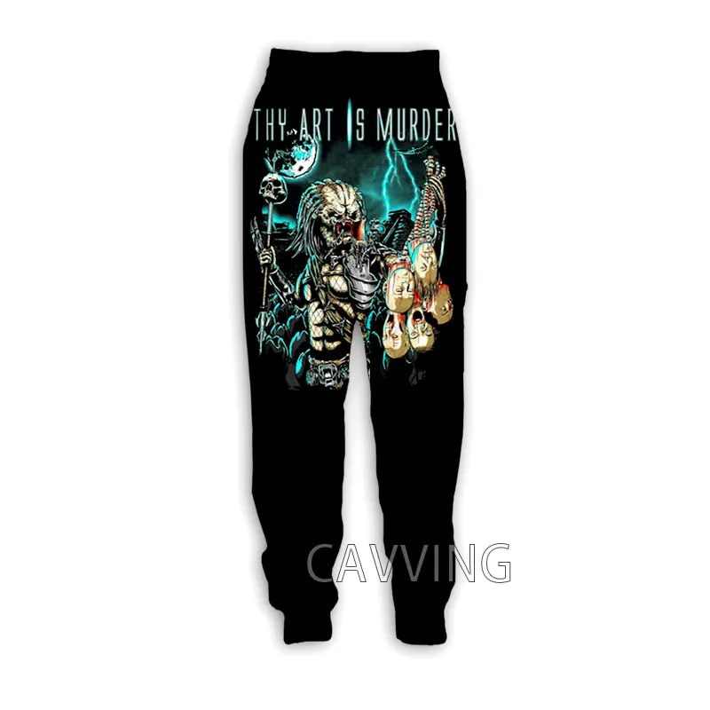 New Fashion Women/Men's 3D Print  Thy Art Is Murder  Casual Pants Sports Sweatpants Straight Pants Sweatpants Jogging Pants  J02 3