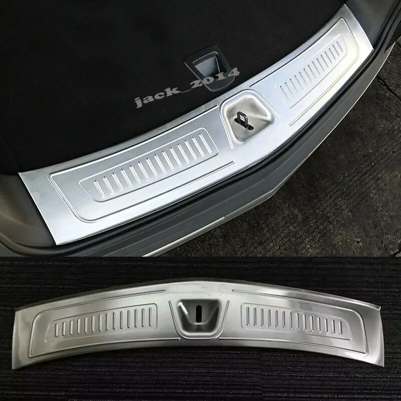 In Acciaio Interno Piastra Posteriore Paraurti Sill Protector Trim Per Il 2017-2018 Cadillac Xt5