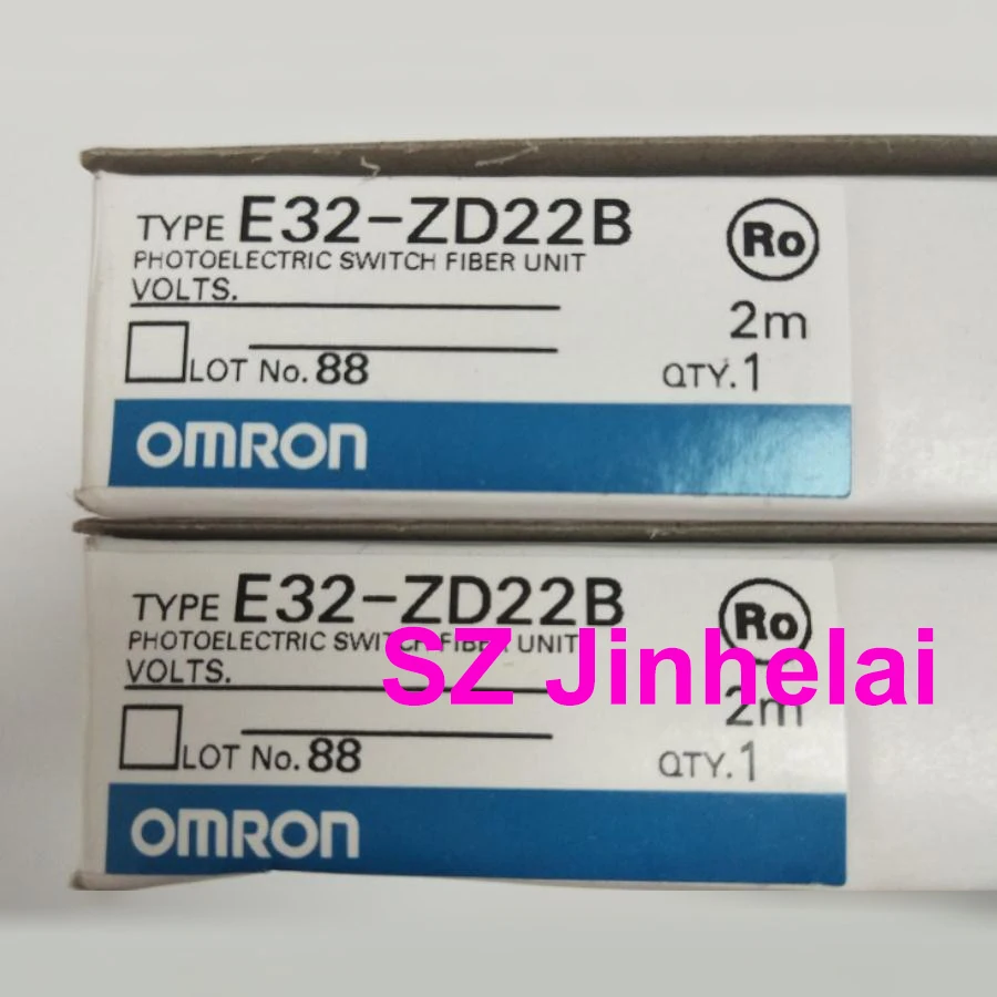 OMRON E32-ZD22B подлинный фотоэлектрический переключатель волоконный блок 2 м