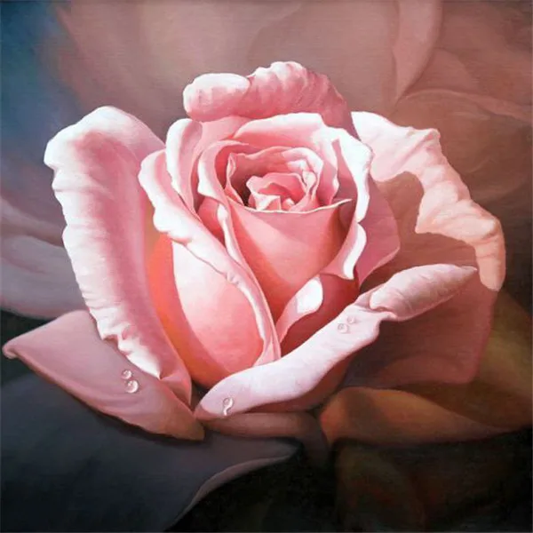 

5D Diamond Painting Flowers Pictures Of Rhinestones Diamond Mosaic Cross Stitch Full Drill Square Diamond Embroidery Rose