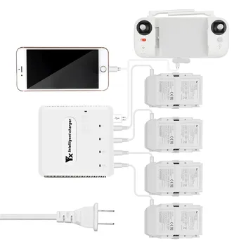 

High Quality Multiport Charger Smart Batteries Charger for FIMI X8 SE Drone Remote Controller Quadcopter Spare Parts AU UK US EU