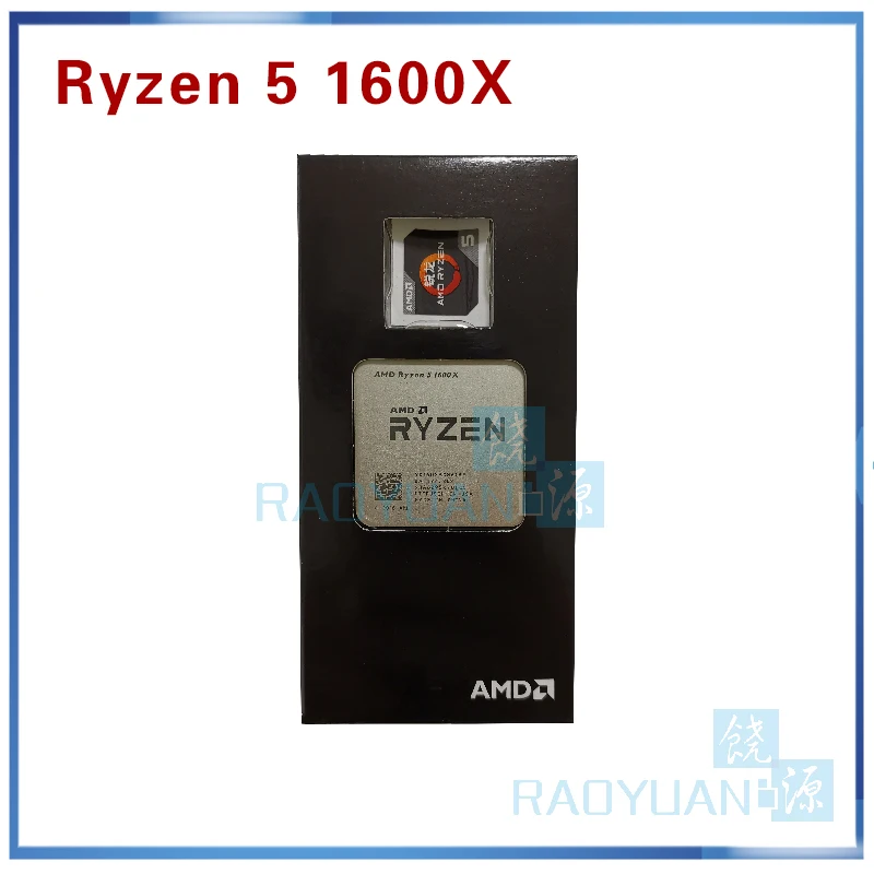 

New AMD Ryzen 5 1600X R5 1600X 3.6 GHz Six-Core Twelve-Thread CPU Processor 95W L3=16M YD160XBCM6IAE Socket AM4