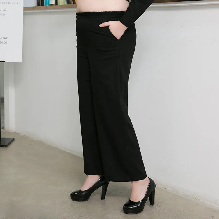TUHAO OL офисные женские брюки для женщин Pantalon Femme размера плюс 8XL 7XL 6XL с высокой талией брюки для официального костюма женские брюки WM14