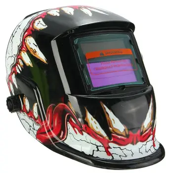 

Solar Automatic Welding Helmet Welding Mask Head-Mounted Argon Arc Welding Cap Welding Protective Helmet Flat Flip Half Helical