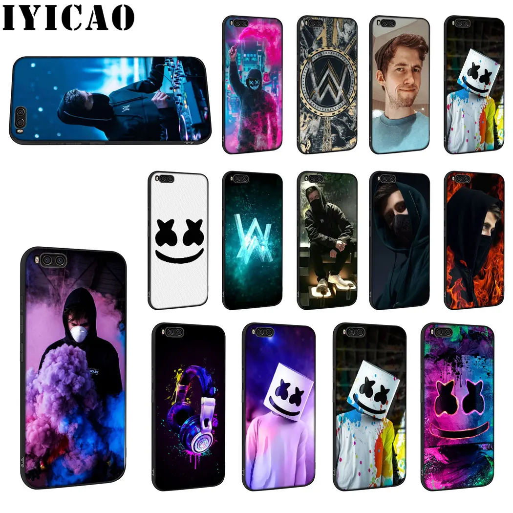 Мягкий силиконовый чехол для телефона IYICAO Alan Olav Walker Redmi 8A 4A 4X 5A 6A 5 6 Plus 7 S2 Note