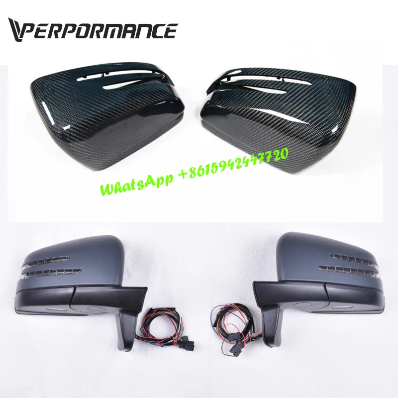 Both of them W463 боковые зеркала для g-класса W463 G500 G550 G55 G63 ABS боковые дверные зеркала 1:1 как - Цвет: Both of them