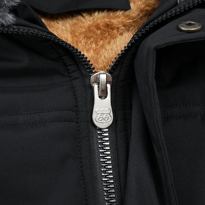 Зимняя теплая куртка, Мужская свободная длинная куртка с капюшоном, кашемировая Мужская ветровка, парка, хлопковая молодежная одежда