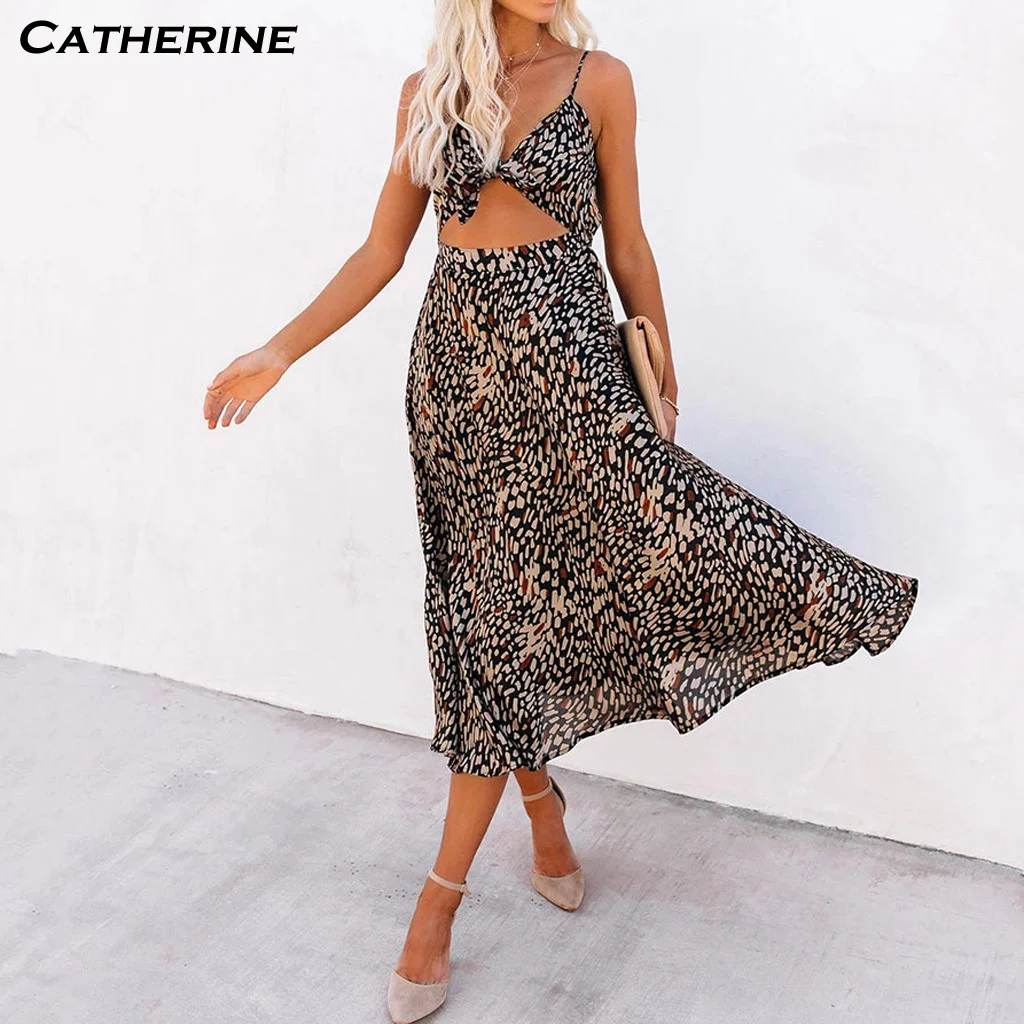 cheetah print wrap dress