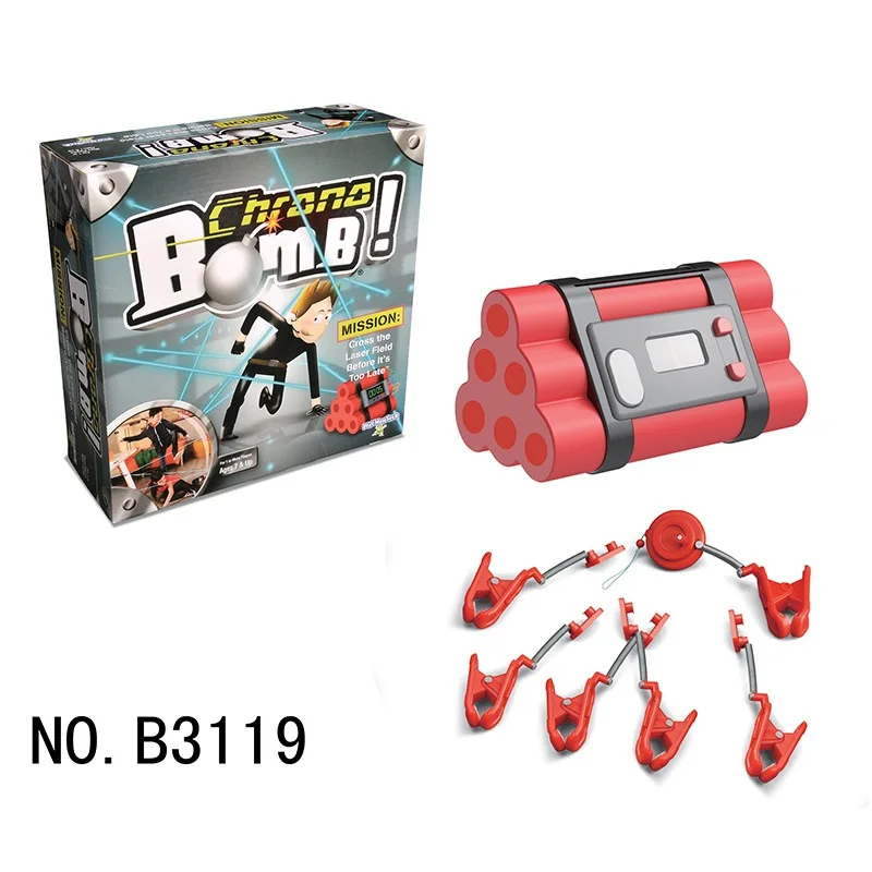

New Style Fun Time Bomb Game Multi-seat Casual Interactive Board Game Toy Children Bomb Disposal Educational Game