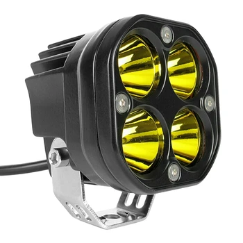

3 Inch 40W Yellow Spot LED Work Light for 4X4WD Off Road Car Driving SUV UTV, Truck, Car