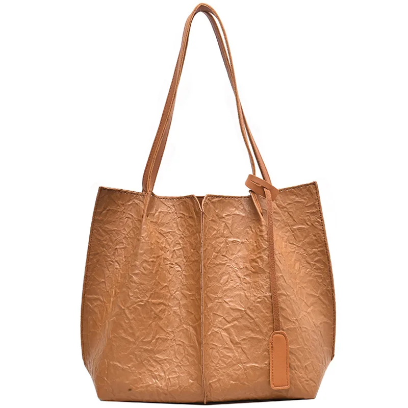 

One-shoulder Female Big Bag 2019 New Tide Wild Texture Large Capacity Fashion Handbag Tote Bag vuiton