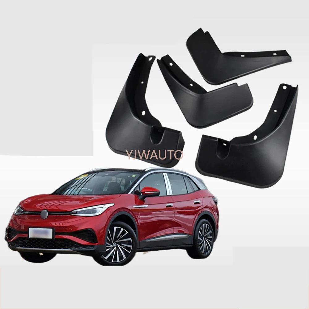 

Брызговики для VW ID.4X 2021 годов, зеркальные Брызговики, грязеотталкивающие передние и задние Автомобильные Брызговики