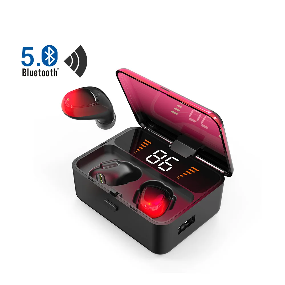 

AIYIMA TWS Airdots Wireless earphone Subwoofer Voice control Bluetooth 5.0 Noise reduction Tap Control Sports Headset