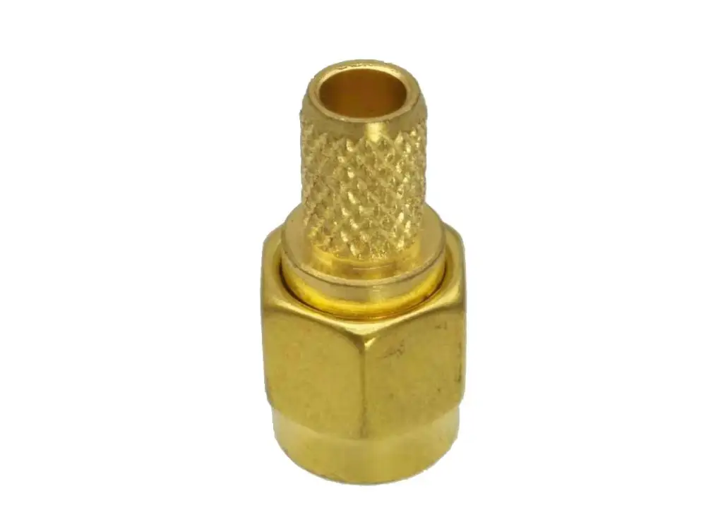 Разъем SMA штекер обжимной RG58 RG142 LMR195 RG400 кабель|cable connector crimp|cable connectorcable rg58 |