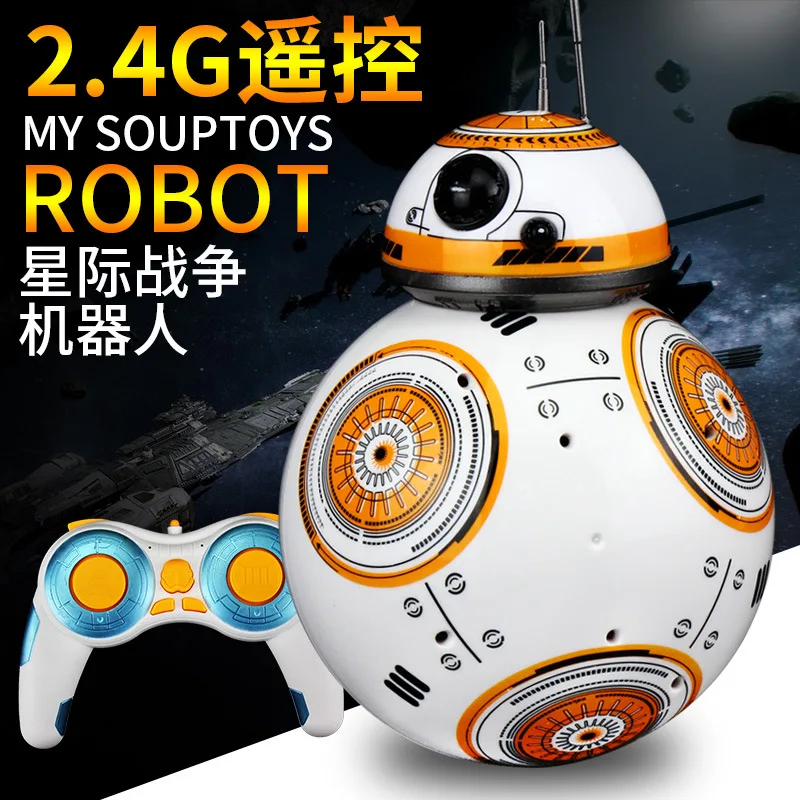 Звездные войны BB8 Force умный робот-игрушка с дистанционным управлением танцующий вращающийся светильник в комплекте музыкальный светильник
