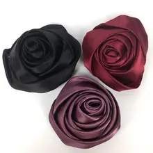 1 шт.; обувь с украшением в виде цветка; женская обувь на высоком каблуке; аксессуары; ручная работа; обувь с украшением в виде розы; цвет красный, фиолетовый, черный