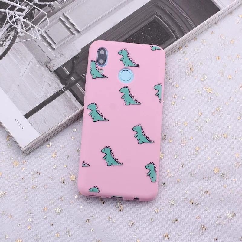 SY-06 Чехол для телефона из ТПУ для Xiao mi Red mi Note 8 7 6 5 Pro 7A 6A S2 mi 9 SE 8 A3 A2 lite 9T K20 CC9 E Cute Baby Dinosaur Hug Cardinal Candy - Цвет: SY-06