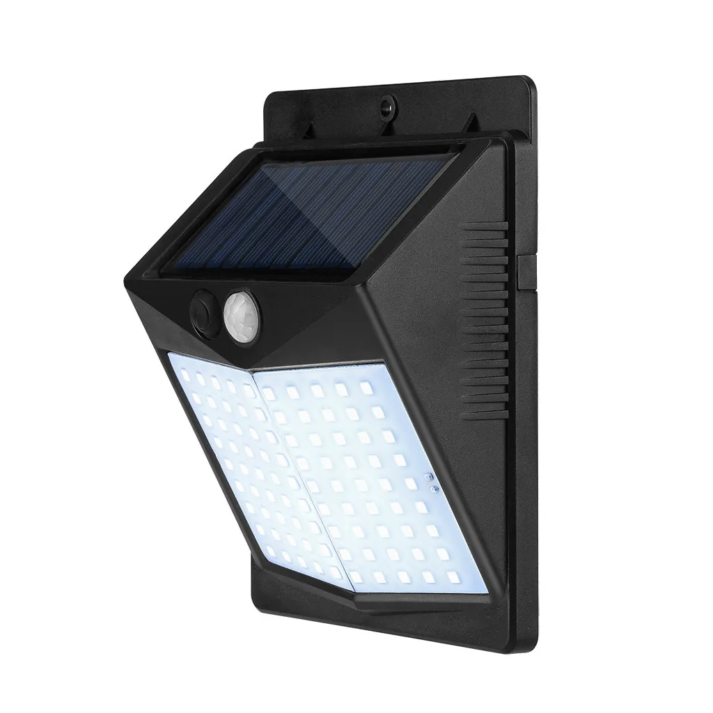 Продукты 90LED Солнечная энергия PIR датчик движения настенный светильник Открытый сад уличный светильник поддержка дропшиппинг