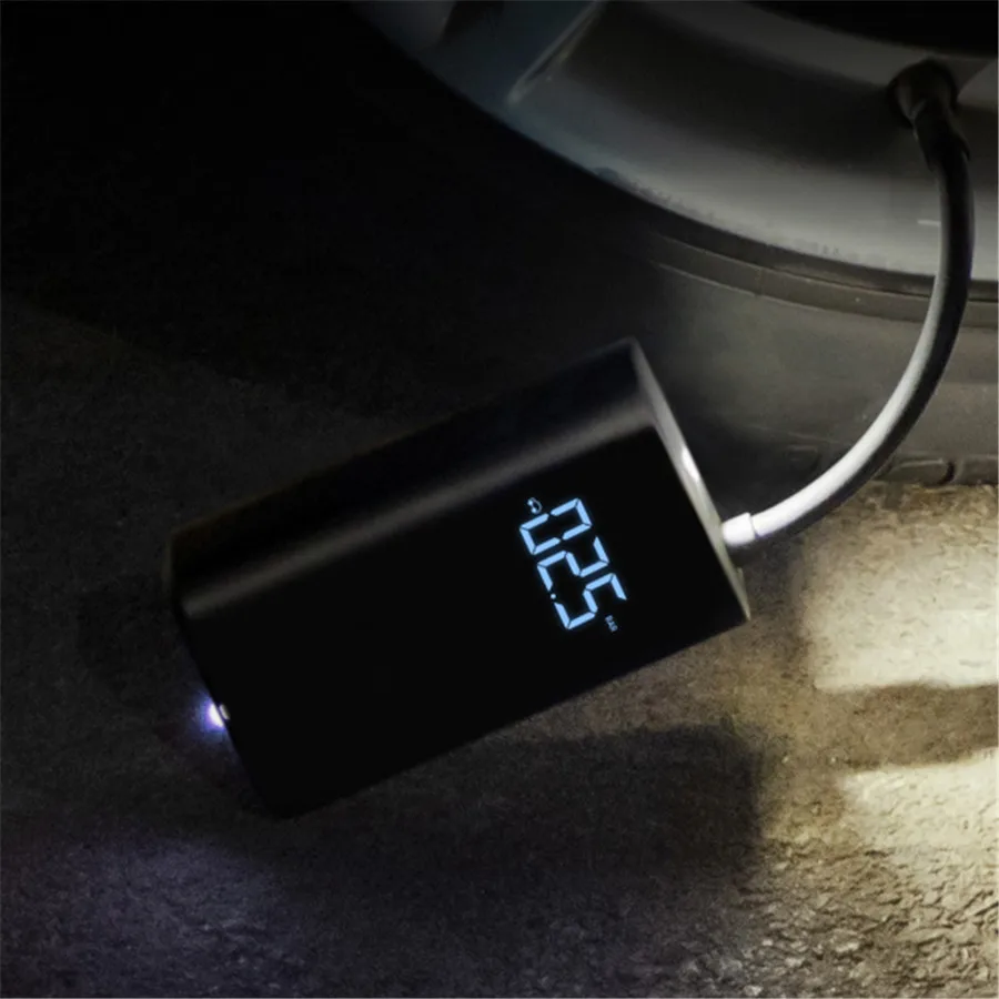 5V 150PSI автомобиля надувной насос 2000 мАч зарядка через usb электрический воздушный насос для кемпинга Велоспорт Портативный Баскетбол Футбол насос